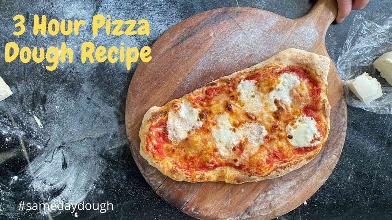 Same Day Pizza Dough Recipe - Pizza